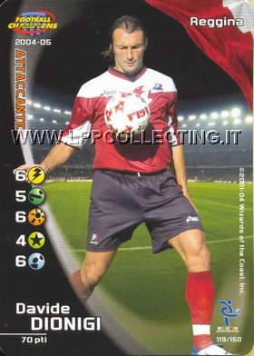Reggina 2004/05 - Davide Dionigi
