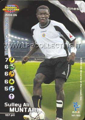 Udinese 2004/05 - Sulley Ali Muntari