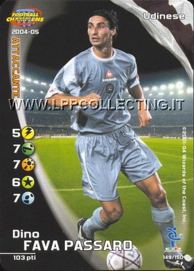 Udinese 2004/05 - Dino Fava Passaro