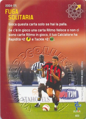 [Carta Rossa] 2004/05 - Fuga solitaria
