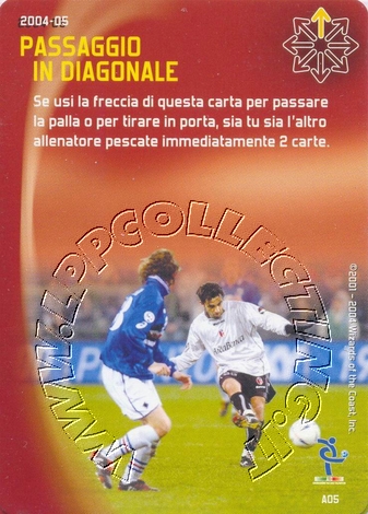 [Carta Rossa] 2004/05 - Passaggio in diagonale