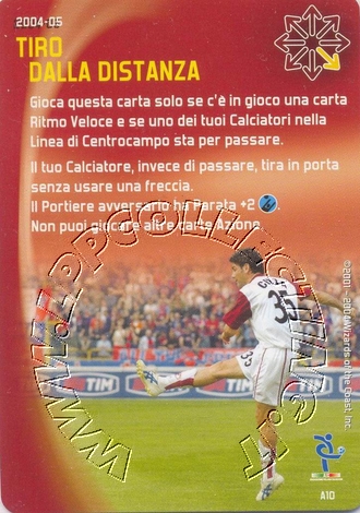 [Carta Rossa] 2004/05 - Tiro dalla distanza
