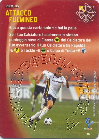 [Carta Rossa] 2004/05 - Attacco fulmineo
