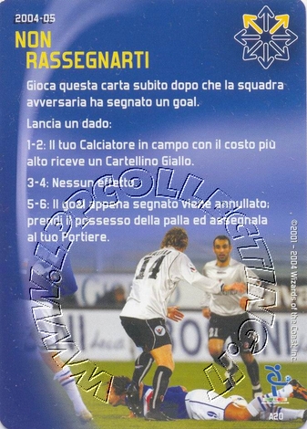 [Carta Blu] 2004/05 - Non rassegnarti