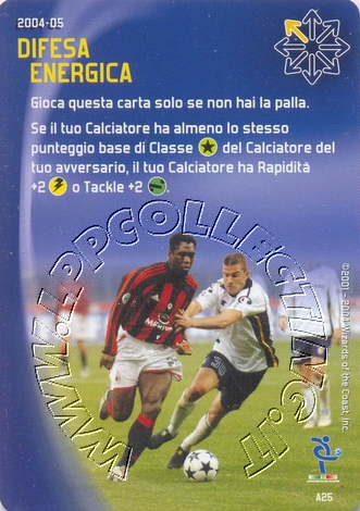 [Carta Blu] 2004/05 - Difesa energica
