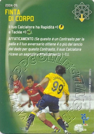 [Carta Verde] 2004/05 - Finta di corpo