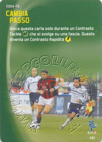 [Carta Verde] 2004/05 - Cambia Passo