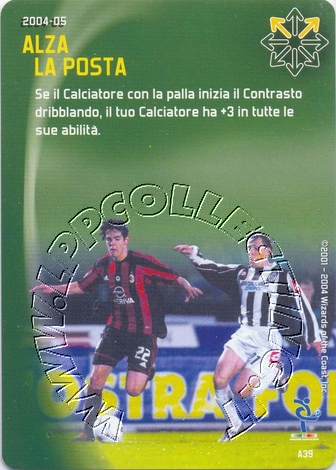 [Carta Verde] 2004/05 - Alza la posta