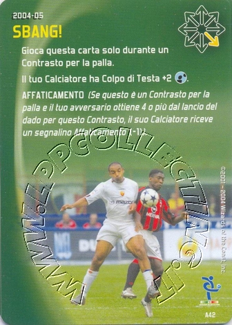 [Carta Verde] 2004/05 - Sbang!