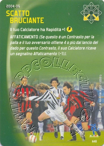 [Carta Verde] 2004/05 - Scatto bruciante