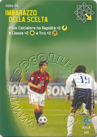 [Carta Verde] 2004/05 - Imbarazzo della scelta