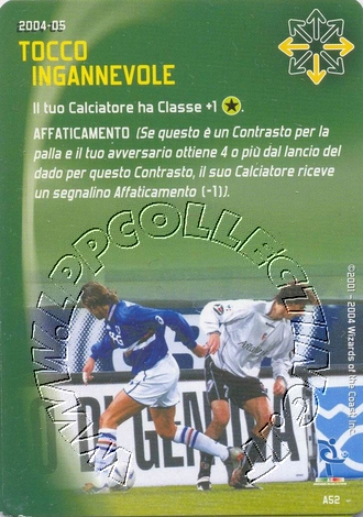 [Carta Verde] 2004/05 - Tocco ingannevole