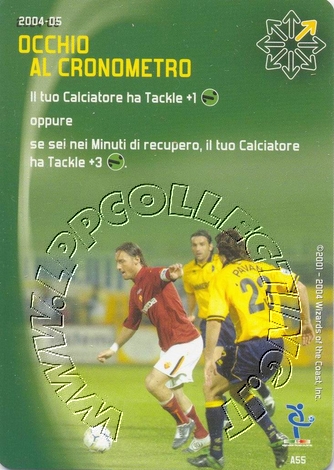 [Carta Verde] 2004/05 - Occhio al cronometro