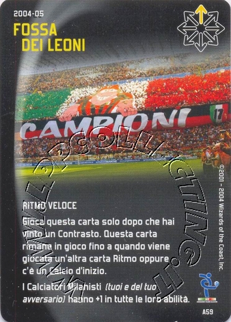 [Carta Nera] 2004/05 - Fossa dei Leoni