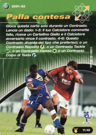 [Carta Verde] 2001/02 - Palla Contesa
