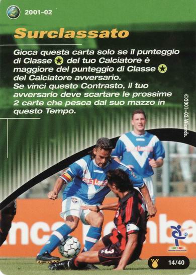 [Carta Verde] 2001/02 - Surclassato