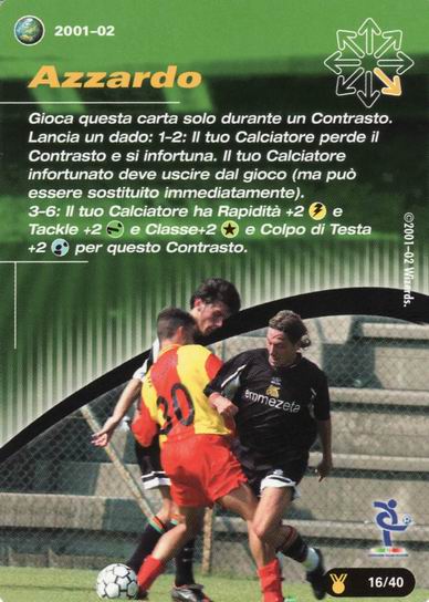 [Carta Verde] 2001/02 - Azzardo