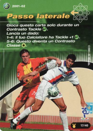 [Carta Verde] 2001/02 - Passo laterale