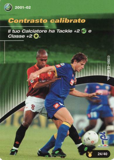 [Carta Verde] 2001/02 - Contrasto calibrato