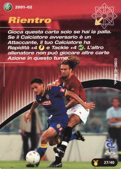 [Carta Rossa ] 2001/02 - Rientro