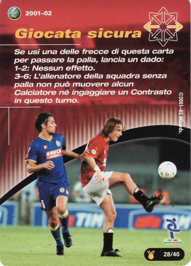 [Carta Rossa ] 2001/02 - Giocata sicura