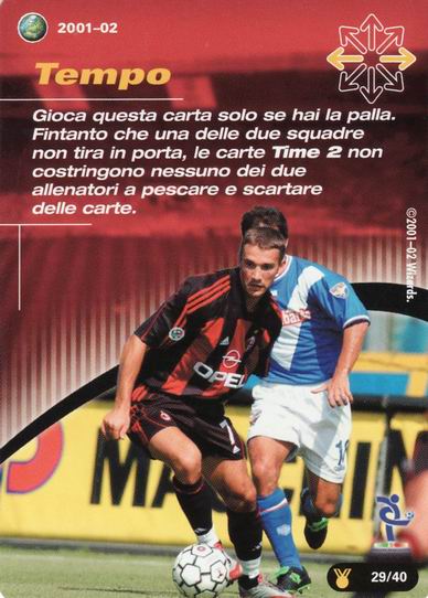 [Carta Rossa ] 2001/02 - Tempo