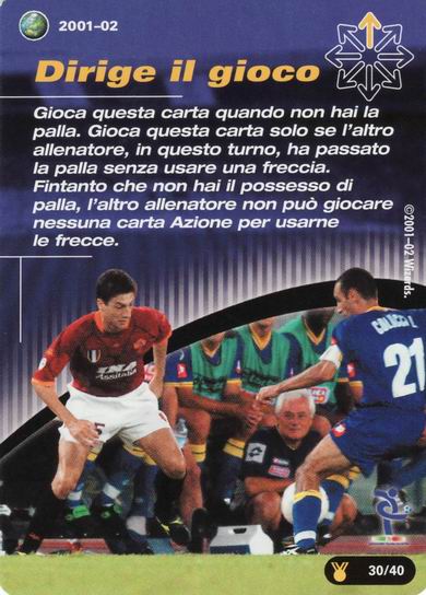 [Carta Blu ] 2001/02 - Dirige il gioco