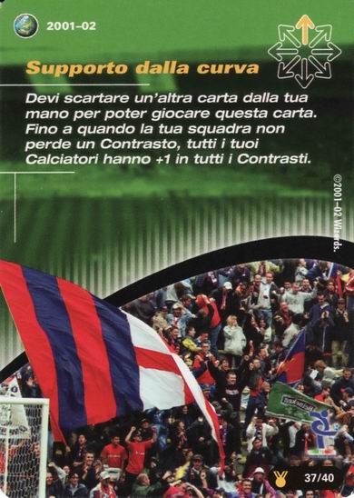 [Carta Verde] 2001/02 - Supporto dalla curva