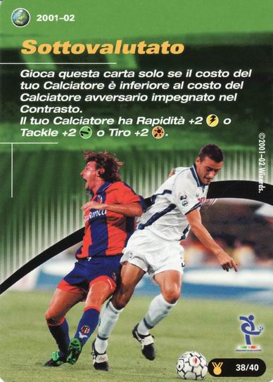 [Carta Verde] 2001/02 - Sottovalutato