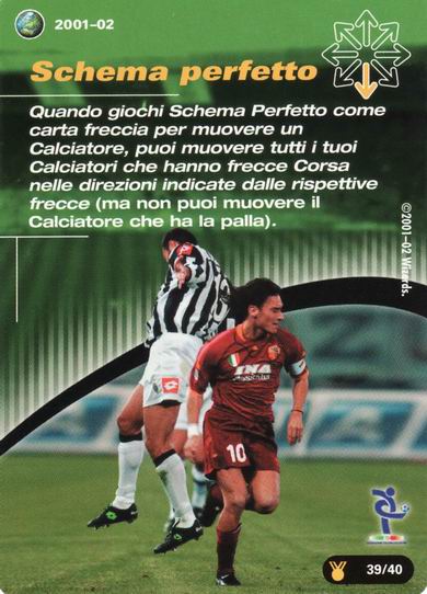 [Carta Verde] 2001/02 - Schema perfetto