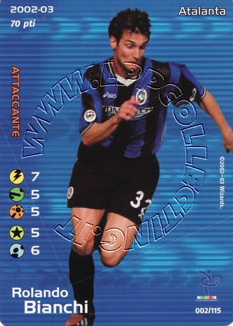 Atalanta 2002/03 - Rolando Bianchi