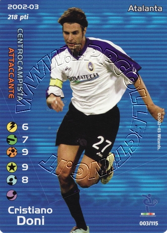 Atalanta 2002/03 - Cristiano Doni