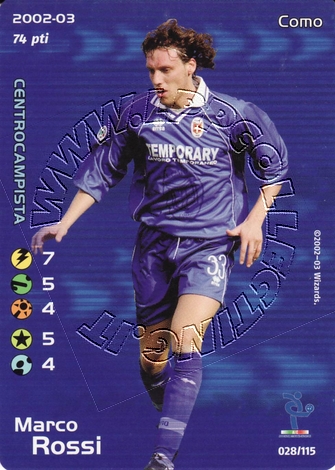 Como 2002/03 - Marco Rossi