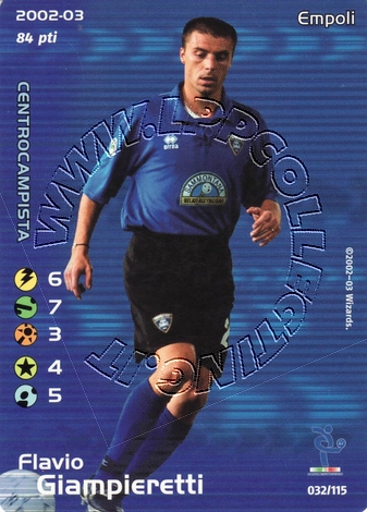 Empoli 2002/03 - Flavio Giampieretti