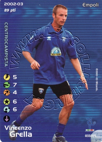 Empoli 2002/03 - Vincenzo Grella