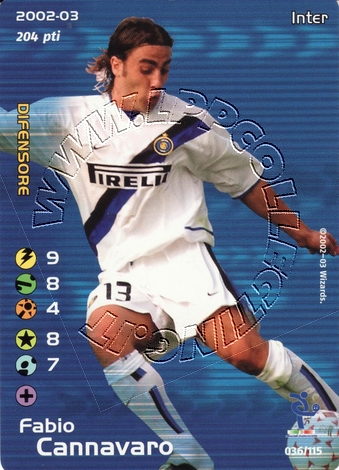Inter 2002/03 - Fabio Cannavaro