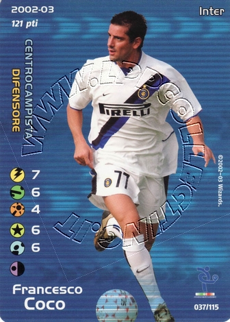 Inter 2002/03 - Francesco Coco