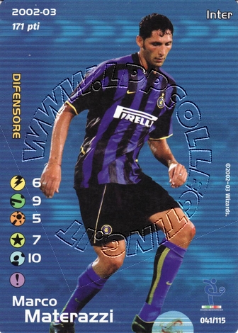Inter 2002/03 - Marco Materazzi