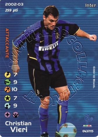 Inter 2002/03 - Christian Vieri