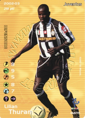 Juventus 2002/03 - Lilian Thuram