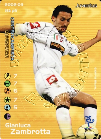 Juventus 2002/03 - Gianluca Zambrotta
