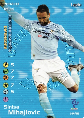 Lazio 2002/03 - Sinisa Mihajlovic