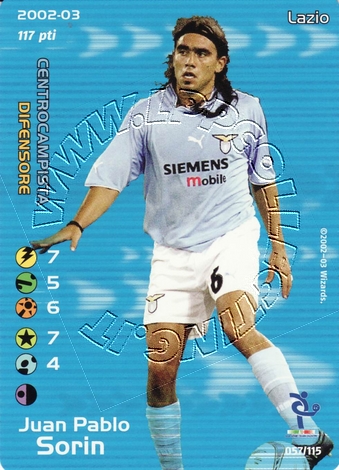 Lazio 2002/03 - Juan Pablo Sorin