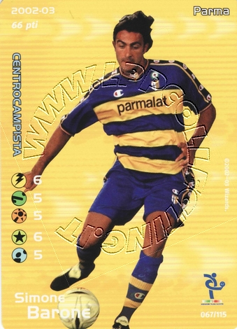 Parma 2002/03 - Simone Barone