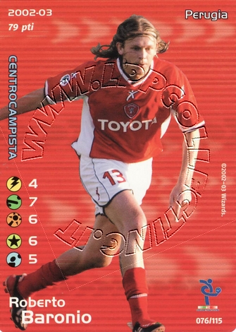 Perugia 2002/03 - Roberto Baronio
