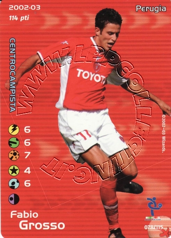 Perugia 2002/03 - Fabio Grosso