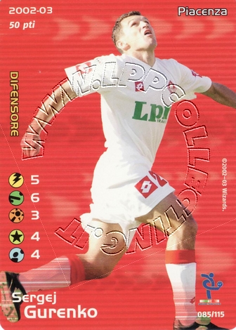 Piacenza 2002/03 - Sergej Gurenko