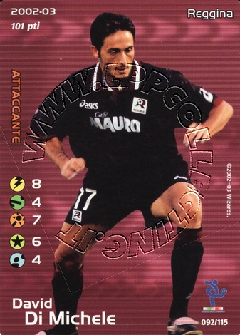 Reggina 2002/03 - David Di Michele