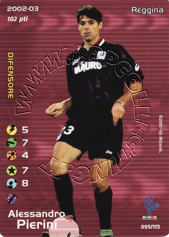 Reggina 2002/03 - Alessandro Pierini