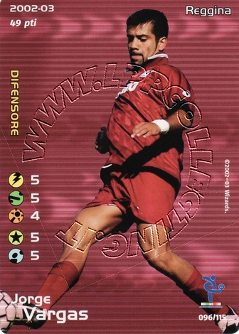 Reggina 2002/03 - Jorge Vargas